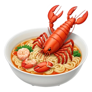 Ramen lobster sticker