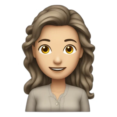 une femme de chambre qui chute sticker