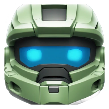 Blue Master Chief Halo  sticker