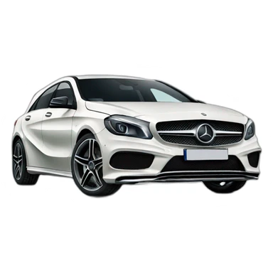 Mercedes A klasse sticker