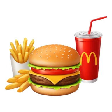 McDonald’s meal  sticker