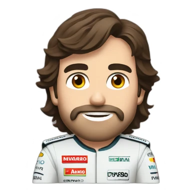 F1 Fernando Alonso sticker