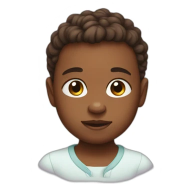 New born kid sticker