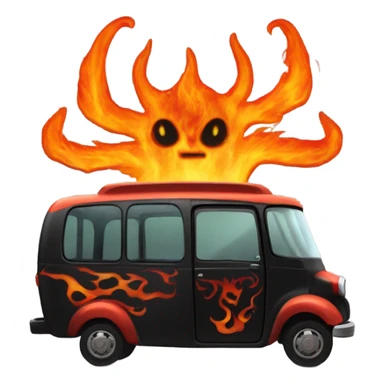 Satan’s tuk tuk sticker