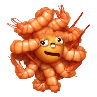 Bang bang shrimp sticker