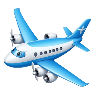 cute airplane sticker