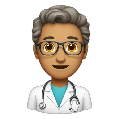 Mid age pediatrician sticker