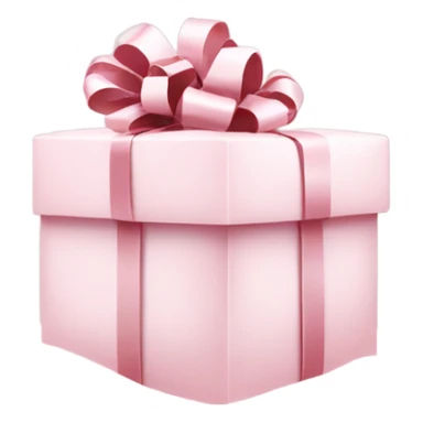 Light pink Christmas gifts under a white Christmas tree  sticker