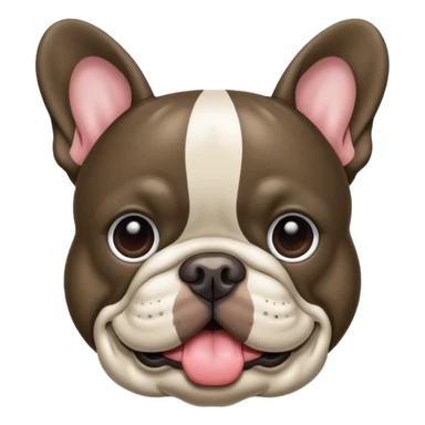 Bouledogue français merle foncé sticker