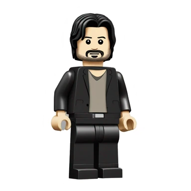KEANU REEVES lego full body sticker