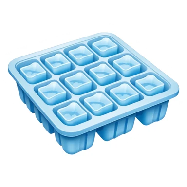 Ice cube tray  sticker