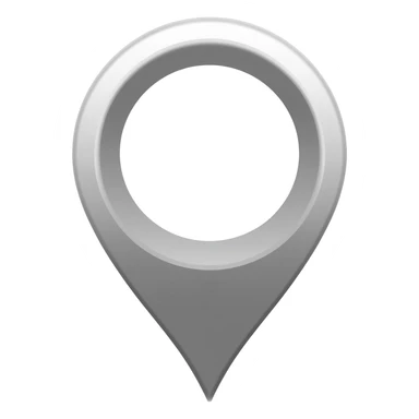 white map gps with grey outlines sticker