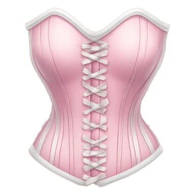 Pastel pink corset  sticker