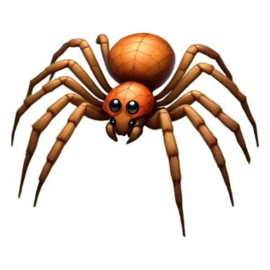 Huge spider sitting on grass with flowers, surrounded by a lush meadow. Detailed legs and body, with soft natural lighting enhancing its texture. Calm, serene background with vibrant greenery and a clear sky. Transparent background. sticker