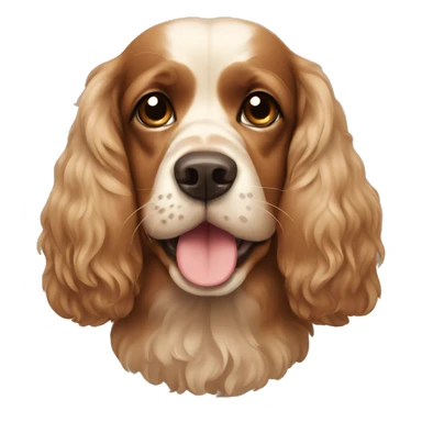 cocker spaniel emoji sticker