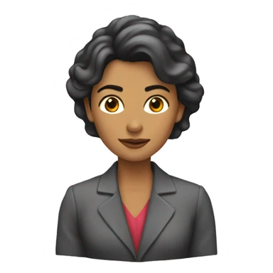 mujer con traje de hombre de hierro sticker