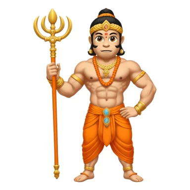 lord hanuman sticker