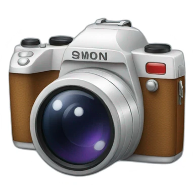 Camera emoji sticker