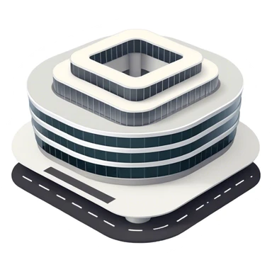 apple park building sticker