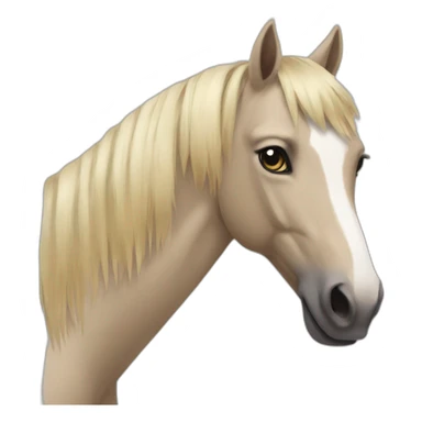 Cheval Isabelle  sticker