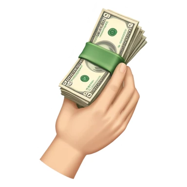 money recovery from hand sticker