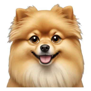 Pomeranian yorkshire dog sticker