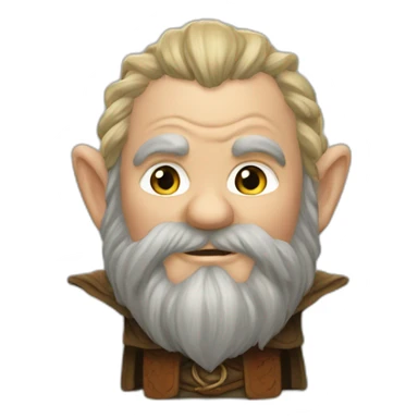 lord of the rings dwarf sticker