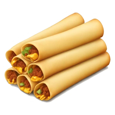 Mexican taquitos sticker