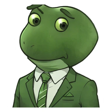 formal portrait of a boy faceless sticker