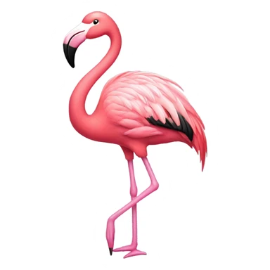 Chic flamingo sticker