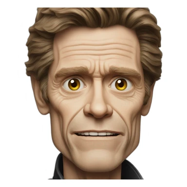 Willem dafoe sticker