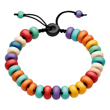 Clay bead Bracelet  sticker