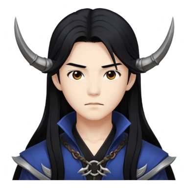 Jinu from k-pop demon hunters sticker