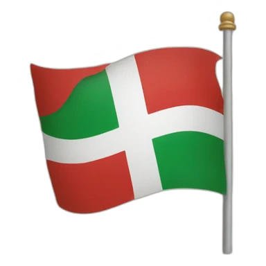 flag basque sticker