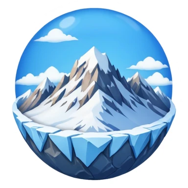 ایموجی 🌏+🗻 sticker