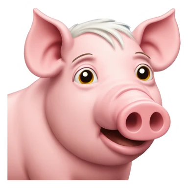 Schwein mit Zigarre sticker