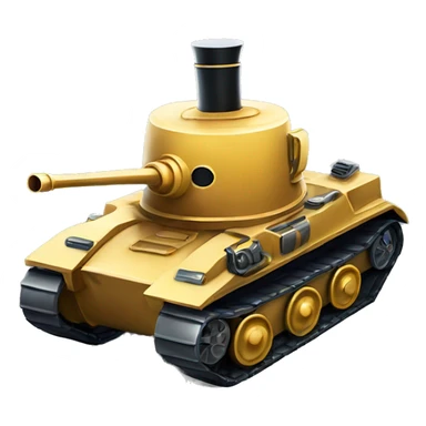 Deip.io tank with a tophat sticker