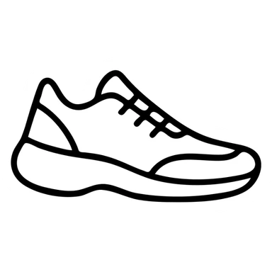 running shoe sticker