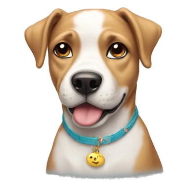 dog wearing dres sticker