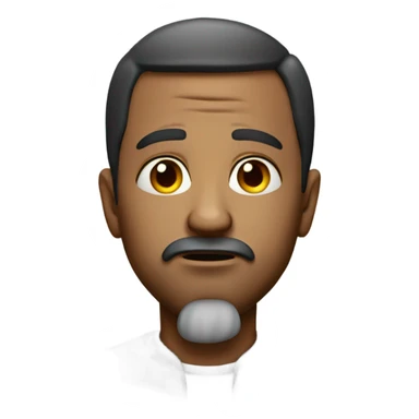 sad men photorealistic serious sticker