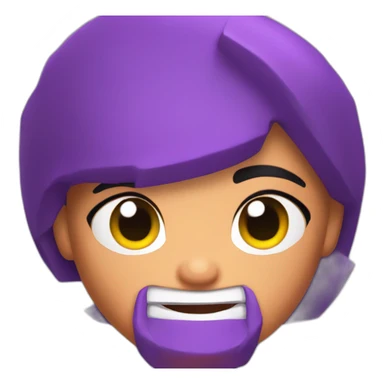 shelly in brawl stars sticker