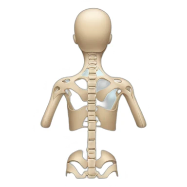 Scoliosis brace  sticker