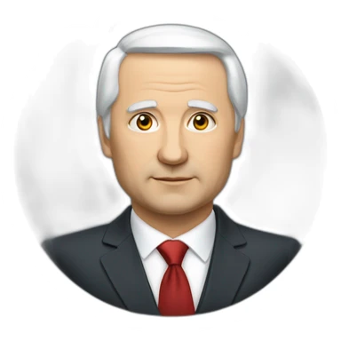 Le président ukrainien qui sert la main au président de la Russie sticker