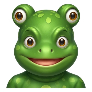 man in frog costume  sticker