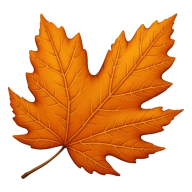 Hoja de otoño  sticker