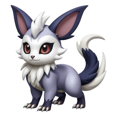 Shiny Furret-Absol-Noivern-Hybrid (Full body) sticker