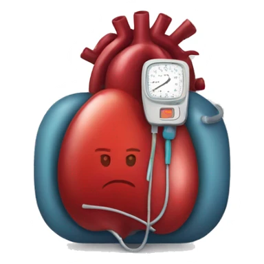 blood pressure emoji sticker