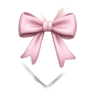 highly detailed rococo Pastel pink heart with white bow with lace and frills  sticker