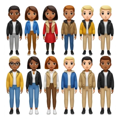 Clothing try on AI sticker