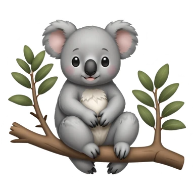 A cute koala sticker